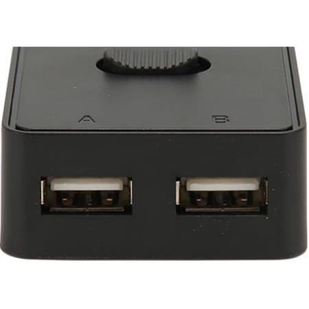 Alfais 4559 2 Port Usb 2.0 To KVM Switch Çoklu Pc Kasa Çoklayıcı Hub Anahtar