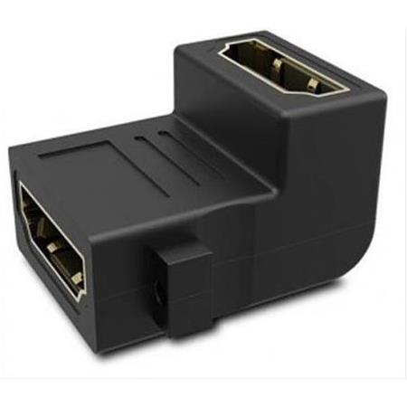 Alfais 4682 Hdmi Dirsek Adaptörü Dişi Dişi L Çevirici 90 Derece Dönüştürücü