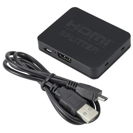 Alfais 4533 2 Port Hdmi Switch Splitter Ekran Çoklayıcı Çoğaltıcı