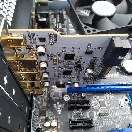 Alfais 5085 Pci-e Express To Usb 3.0 Type C Hub 5 Port Çoklayıcı Kart
