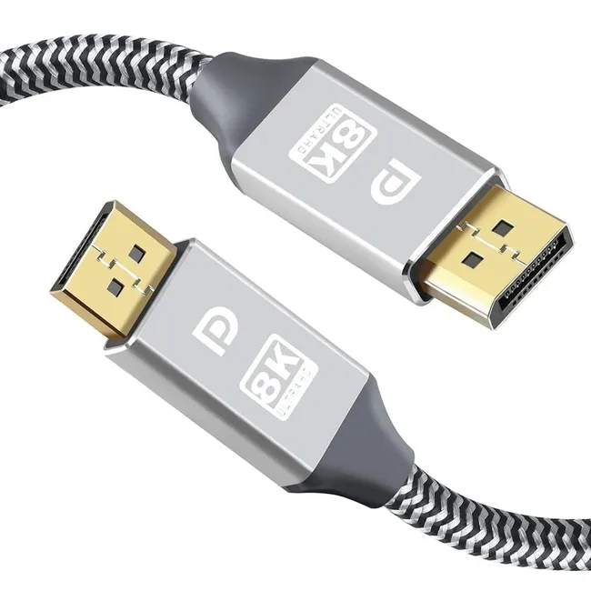 Alfais 4789 1.5 Metre 8K DisplayPort Kablosu DP 1.4 Erkek Erkek