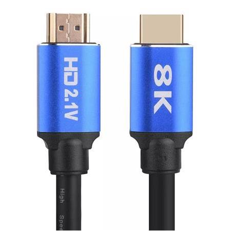 Alfais 5095 8K Ultra HD 2.1V 48Gbps Altın Kaplama Hdmi Kablo UHD 2 Metre