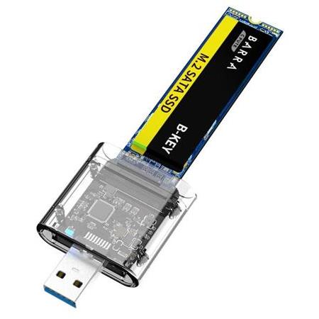 Alfais 5229 M.2 Sata To Usb 3.0 Gen1 Ngff Ssd 5gbps Harddisk Kutu Çevirici Adaptör