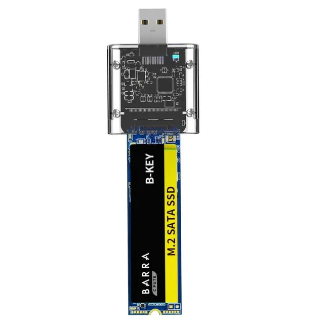 Alfais 5229 M.2 Sata To Usb 3.0 Gen1 Ngff Ssd 5gbps Harddisk Kutu Çevirici Adaptör