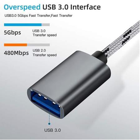 Alfais 4901 Usb 3.0 Otg To Type C Micro Usb Data Şarj Çevirici Dönüştürücü Adaptör