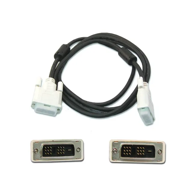 Alfais 4710 Dvi To Dvi 18+1 Kablosu Ara Bağlantı DVI-D 1.5m Çevirici Dönüştürücü Monitör