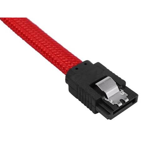 Alfais 4738 Naylon Örgü Hasır Kaplama Sata3 7 Pin 6Gbs Ssd Hdd Data Veri Kablosu