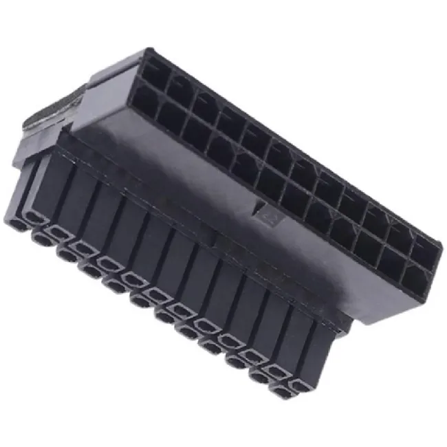 Alfais 4982 ATX 24 Pin to Erkek Dişi Anakartlar için 90 Derece Açı Dönüştürücü Adaptör