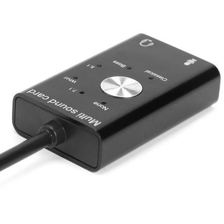 Alfais 5259 7.1 Multi Çoklu Fonksiyonlu 3.5mm Kulaklık Mikrofon Type C Usb Ses Kartı