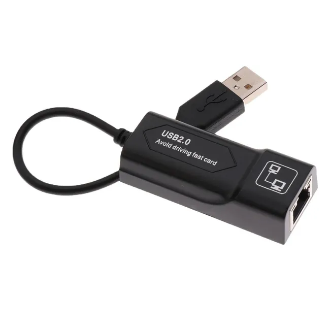 Alfais 6032 USB 2.0 to Ethernet RJ45 Çevirici Adaptör 10/100 Mbps