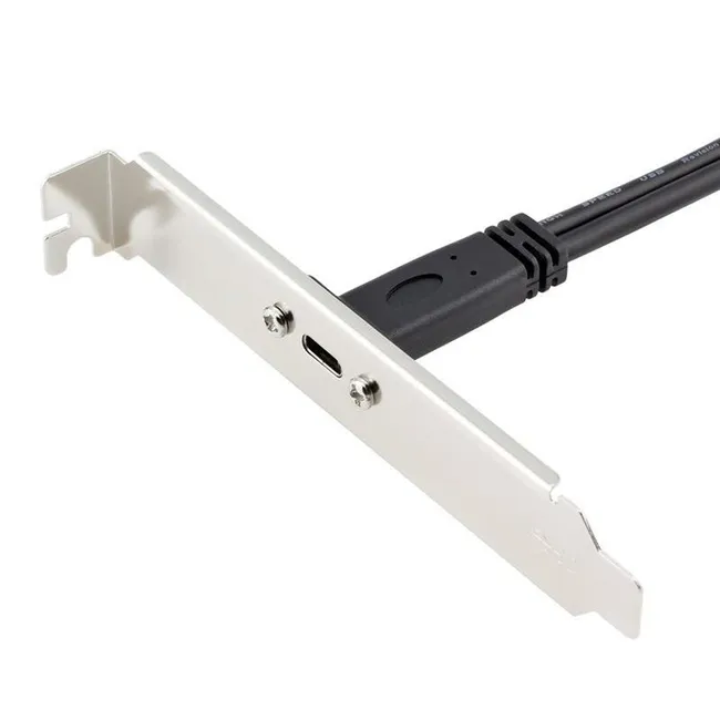 Alfais 4329 Type C 19-20 Pin Dişi to Usb 3.0 Anakart Panel Pci Çevirici Kablosu