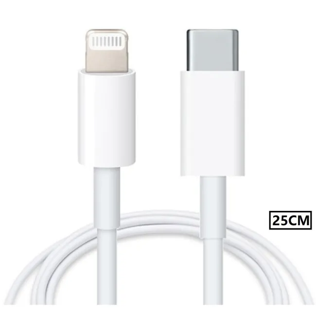 Alfais 4725 Lightning To Usb Type C 20w Hızlı Şarj İphone Data Kablosu 0.25m