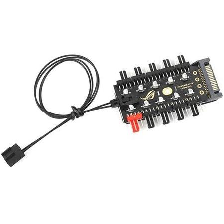 Alfais 4988 10 Port Fan Power Sata Güç Switch Pwm Çoklayıcı