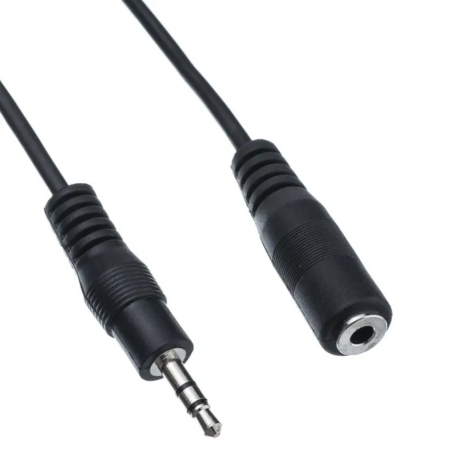 Alfais 4805 Kulaklık 3.5 mm Ses Ekleme Uzatma Kablosu 100 cm