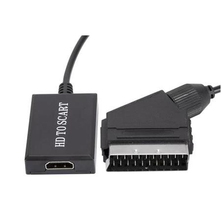 Alfais 5083 Hdmi To Scart 1080p Hd AV Video Çevirici Dönüştürücü Adaptör