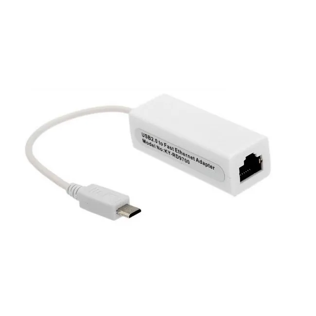 Alfais 4673 Micro USB To Ethernet Çevirici Dönüştürücü Adaptör
