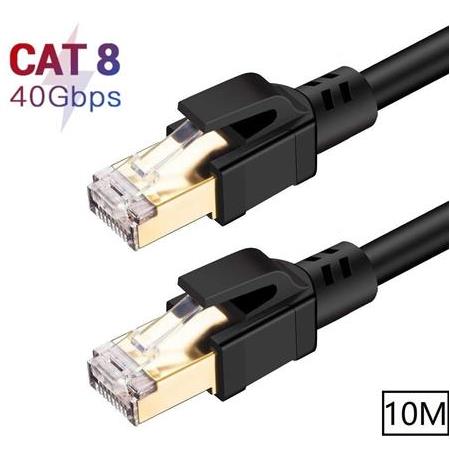 Alfais 5217 Cat8 10M 40Gbps S/ftp 2000MHz Yüksek Hızlı İnternet Kablosu