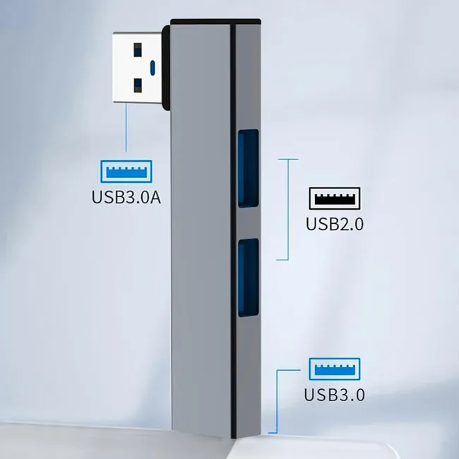 Alfais 6013 USB 3.0 Hub 3 Portlu Çoklayıcı Çoğaltıcı Dönüştürücü Çevirici Adaptör