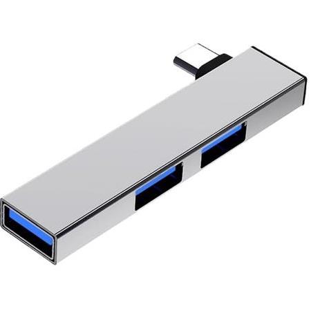 Alfais 6014 Usb Type C 3.0 Hub 3 Portlu Çoklayıcı Çoğaltıcı Dönüştürücü Çevirici Adaptör