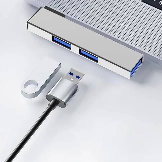 Alfais 6014 Usb Type C 3.0 Hub 3 Portlu Çoklayıcı Çoğaltıcı Dönüştürücü Çevirici Adaptör