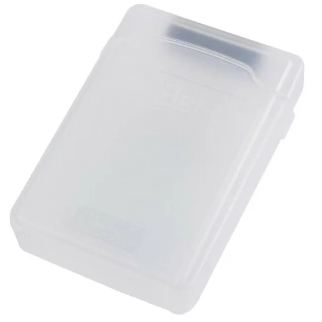 Alfais 5113 3.5 inç İde Sata Plastik Hdd Taşıma Koruma Şeffaf Harddisk Kutusu