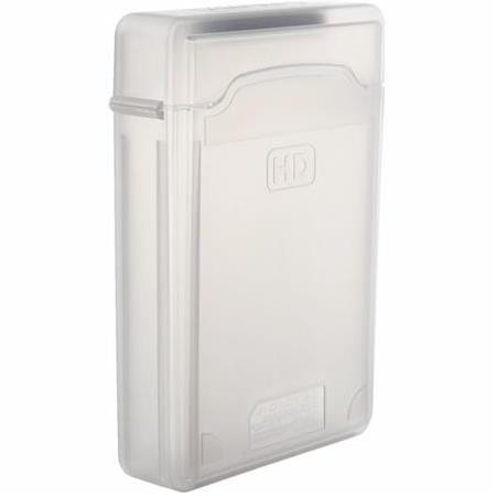 Alfais 5113 3.5 inç İde Sata Plastik Hdd Taşıma Koruma Şeffaf Harddisk Kutusu
