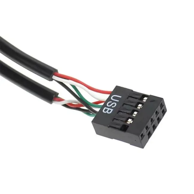 Alfais 6091 Anakart İç Usb Hub 9 Pin Header 1x4 Çoğaltıcı Port Genişletici Panel Rgb Dişi