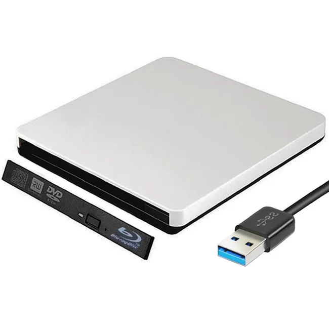 Alfais 5254 Usb 3.0 Sata Slim 9.5Mm Dvd Rw Writer Ssd External