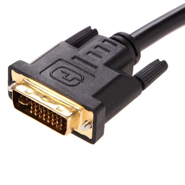 Alfais 4972 Dvi To 2X Vga Çevirici Çoklayıcı Splitter Kablosu