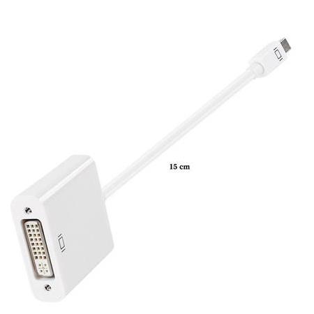 Alfais 5014 Mini Displayport To Dvi Çevirici Macbook Dönüştürücü Adaptör