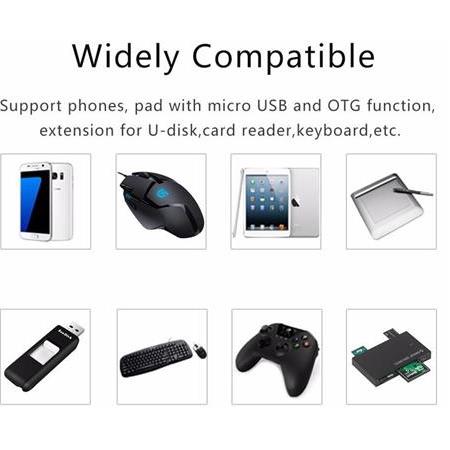 Alfais 5039 Micro Usb To Usb Android Otg Çevirici Dönüştürücü Adaptör