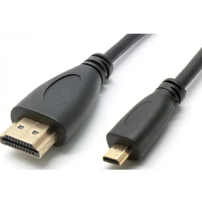 Alfais 4779 Micro Hdmi To Hdmi Çevirici Mikro Dönüştürücü Adaptör Tv Kablosu Tablet/Laptop 10 Metre