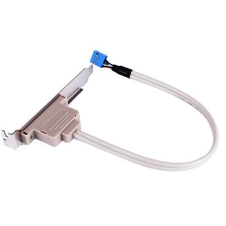 Alfais 5081 Anakart 9 Pin Pci Kasa İçi Usb 2 Port Kablosu Hub Çoklaycı