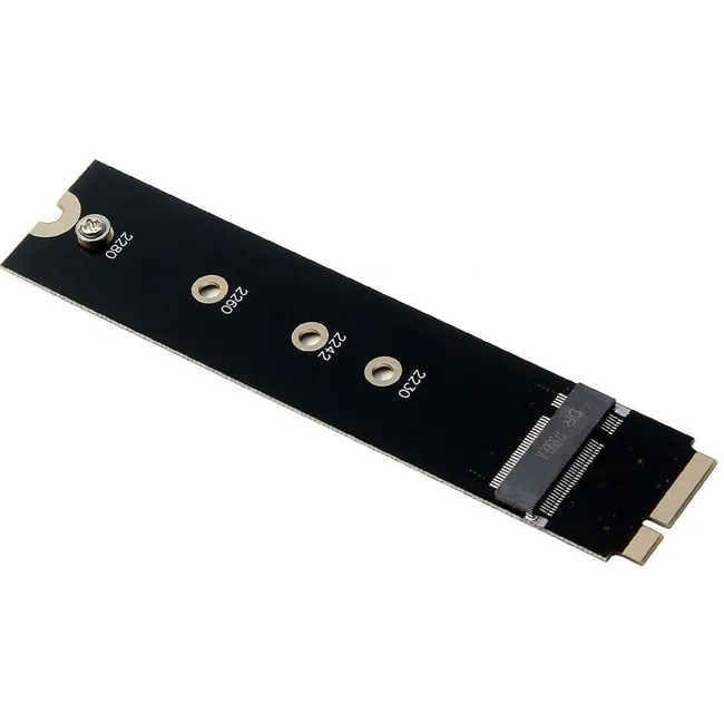 Alfais 4879 M.2 Ssd To 18(6+12) Pin Çevirici Dönüştürücü Kart Adaptör (Macbook için)