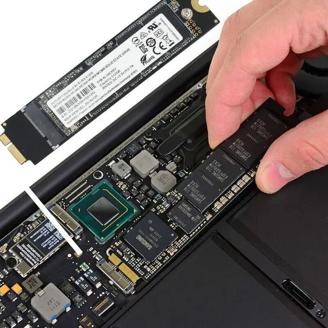 Alfais 4879 M.2 Ssd To 18(6+12) Pin Çevirici Dönüştürücü Kart Adaptör (Macbook için)