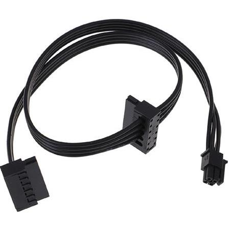 Alfais 4852 Mini 4 Pin 2x Sata Ssd Power Supply Anakart Hdd Güç Kablosu