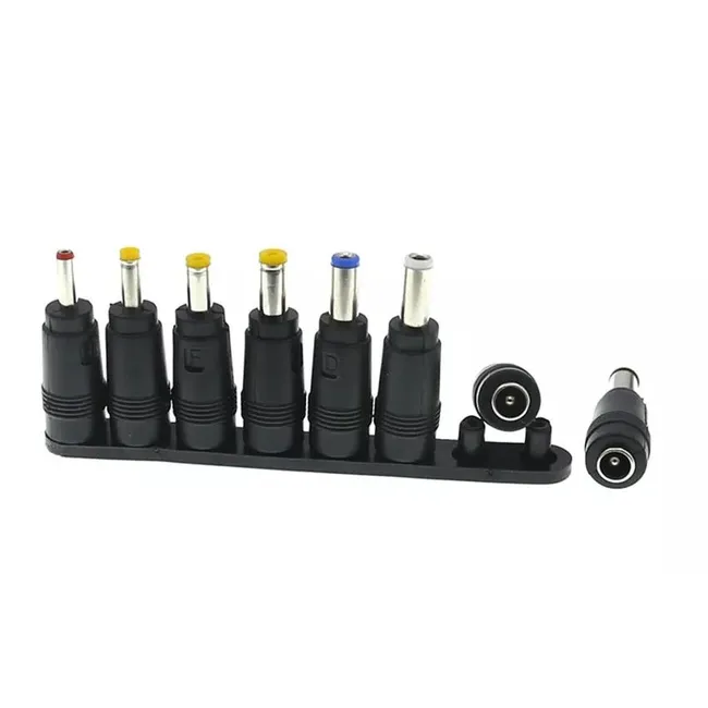 Alfais 5244 8in1 5.5*2.1-2.5mm Adaptör Dc Uç Çevirici Set Konnektör Başlık