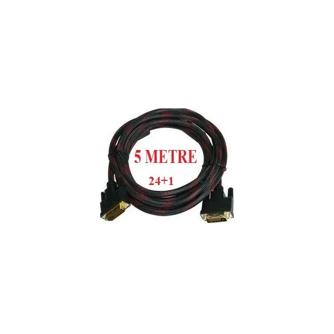 Alfais 4527 Dvi To Dvi 24+1 5M Görüntü PC Monitör Kablosu