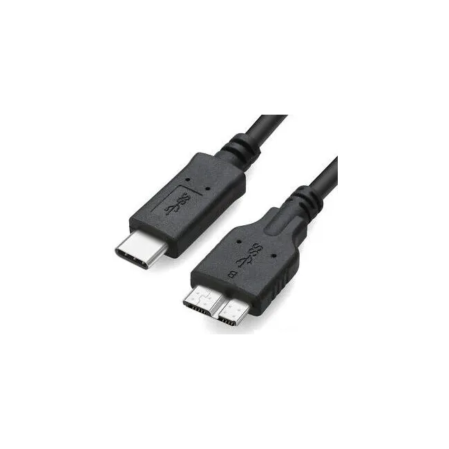 Alfais 5242 Usb Type C To Micro Usb 3.0 Taşınabilir Hdd Hard Disk Kablosu 2M (2 Metre)