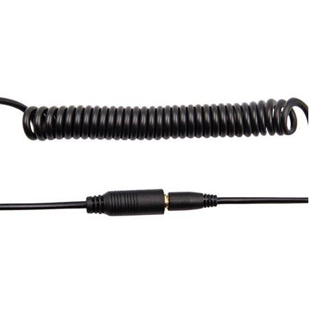 Alfais 4271 Spiralli 3.5mm Dişi Erkek Stereo Uzatma Kablosu