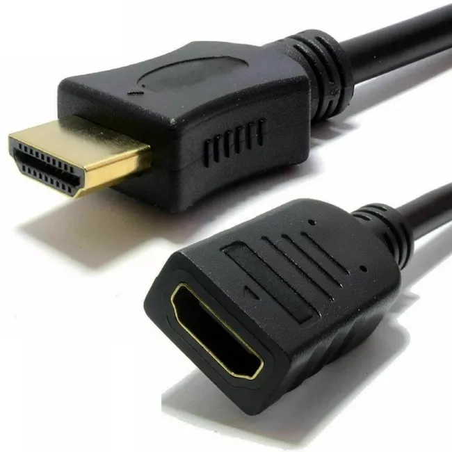 Alfais 4665 HDMI Uzatma Kablosu Dişi Erkek 50 cm