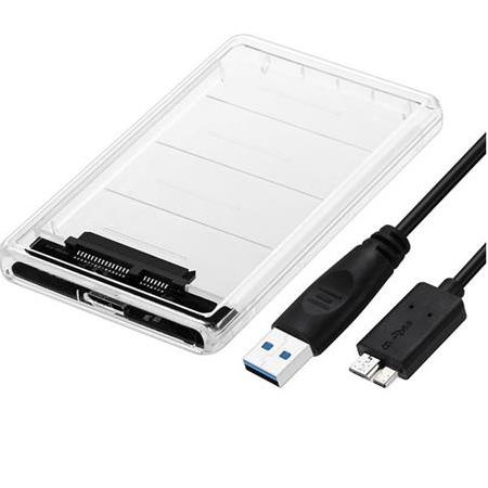 Alfais 4266K 2.5” HDD/SSD USB 3.0 to SATA Dönüştürücü Harici Şeffaf Taşınabilir Kutusu