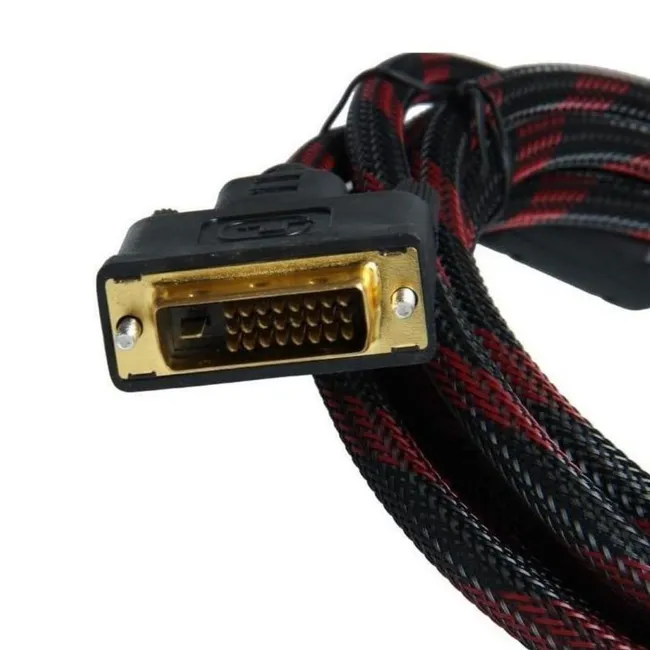 Alfais 4528 Dvi To Dvi 24+1 10M Görüntü PC Monitör Kablosu