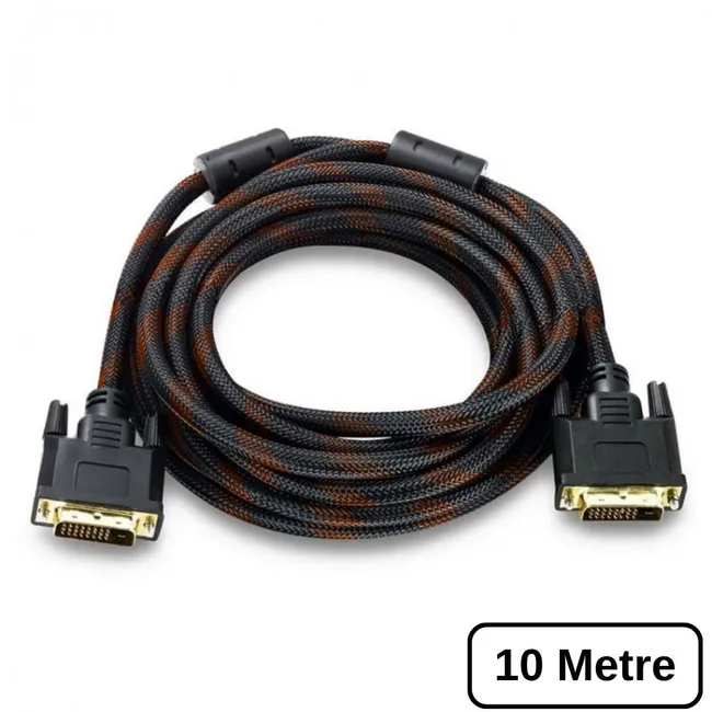 Alfais 4528 Dvi To Dvi 24+1 10M Görüntü PC Monitör Kablosu