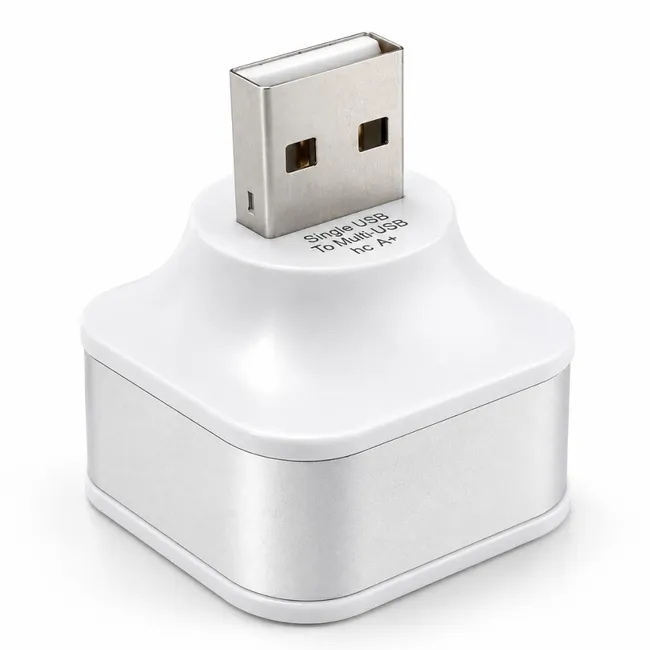 Alfais 6075 Usb Hub 3 Port Çoklayıcı Adaptör Bilgisayar Laptop Araç Şarj Çoklu Çoğaltıcı