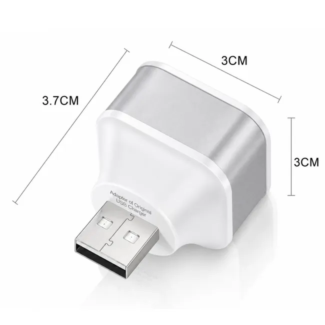 Alfais 6075 Usb Hub 3 Port Çoklayıcı Adaptör Bilgisayar Laptop Araç Şarj Çoklu Çoğaltıcı