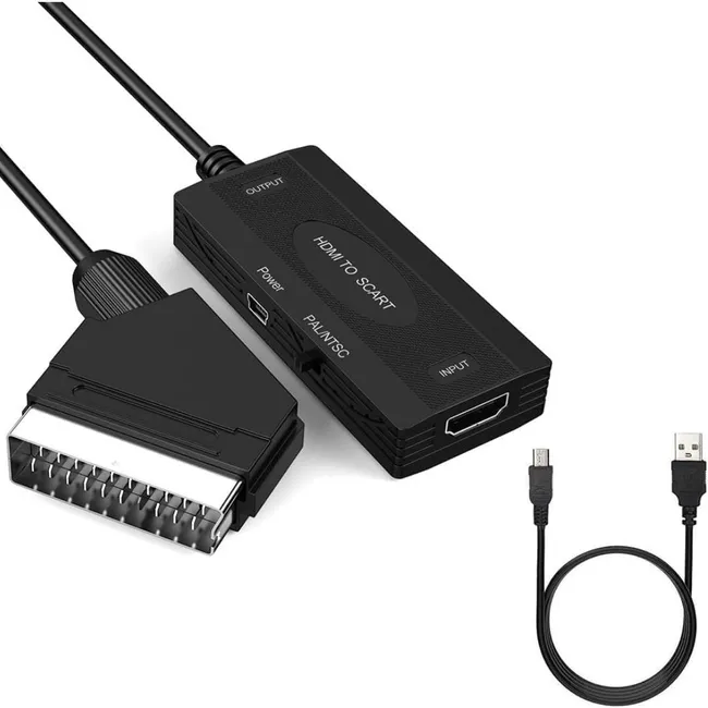 Alfais 5226 Hdmi To Scart 1080p Hd AV Video Çevirici Dönüştürücü Adaptör