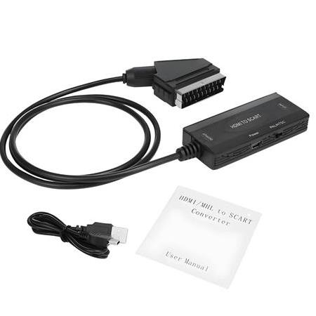 Alfais 5226 Hdmi To Scart 1080p Hd AV Video Çevirici Dönüştürücü Adaptör