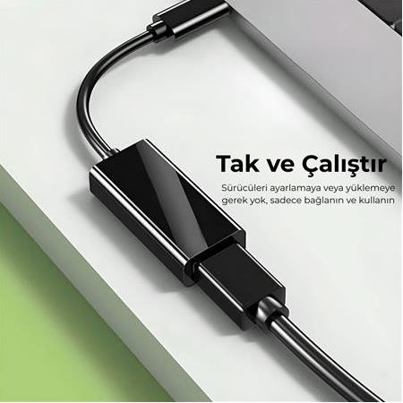 Alfais 5147 Type C  To Hdmi Çevirici Dönüştürücü Adaptör