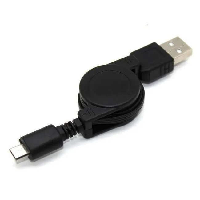 Alfais 4697 Makaralı Zip Micro Usb Data Şarj Kablosu Veri Telefon